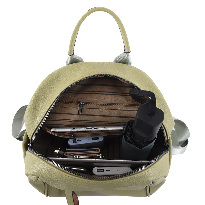 Modni ženski ruksak Luksuzni mekani kožni ruksaci Ženske male školske torbe za tinejdžerice Dizajnerske ležerne Mochila Feminina