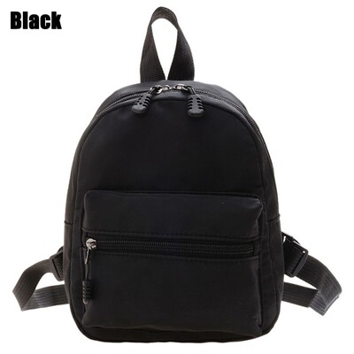 Μίνι σακίδια πλάτης Trend Nylon Casual Μικρές Σχολικές Τσάντες Γυναικεία Τσάντα Λευκό σακίδιο πλάτης