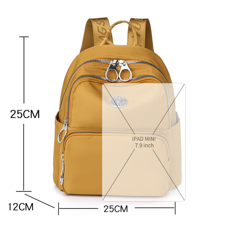 Nailonist seljakott naistele veekindel seljakott Moodne naiste kott välireisikott Noore tüdruku VÄIKE seljakott Mini Mochila