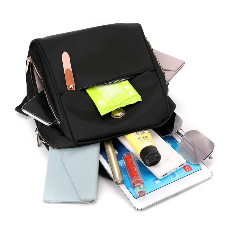 Rucsac din nailon de înaltă calitate Rucsac rezistent la apă pentru femei Rucsac de călătorie Rucsac de școală de mare capacitate pentru fete