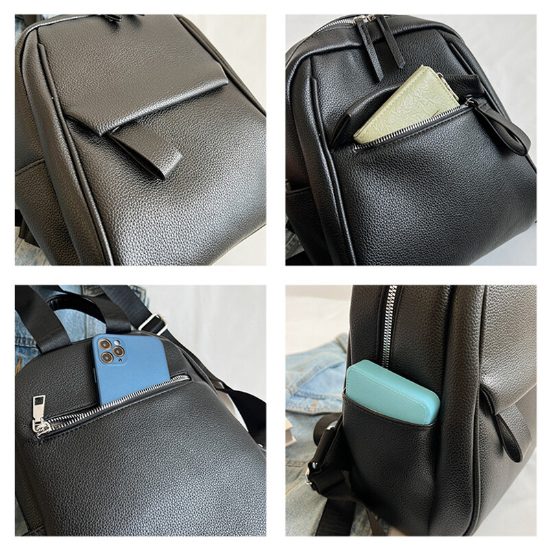 Γυναικεία δερμάτινη τσάντα πλάτης σχεδιαστής χαριτωμένη μόδας 2023 Μίνι μαλακό μικρό σακίδιο πλάτης Γυναικεία γυναικεία τσάντα ώμου για κορίτσια