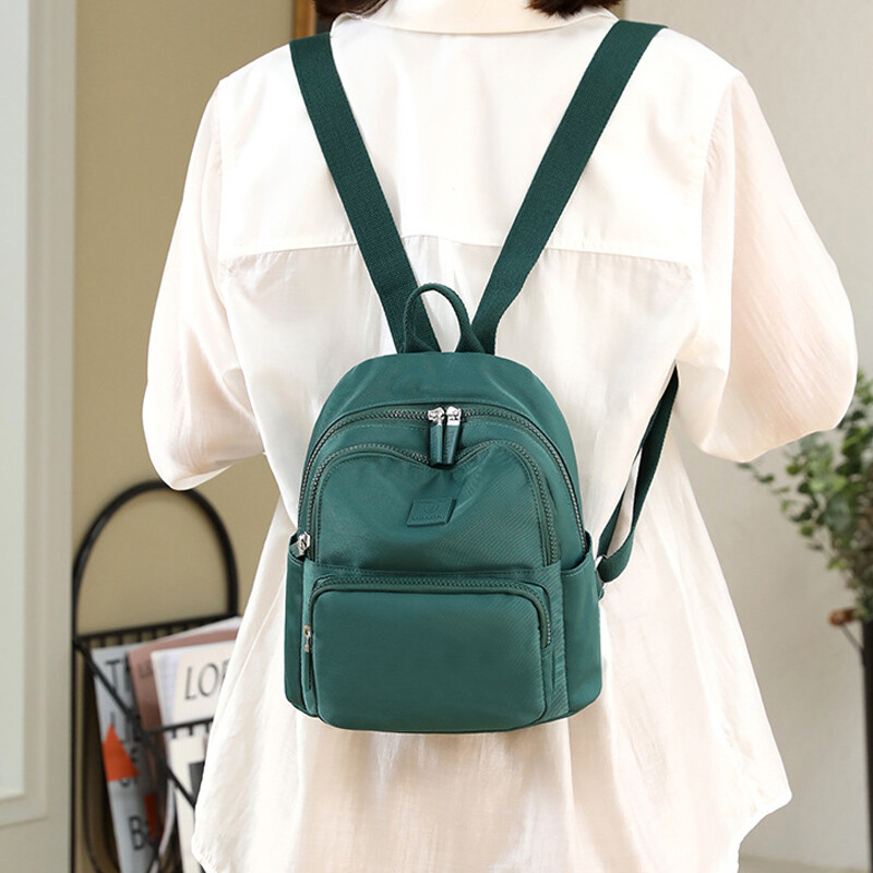 Mini geantă de călătorie din nailon pentru femei, rucsacuri de școală impermeabile, rucsacuri mici pentru femei, pentru adolescenți, fete, mochila pentru femei