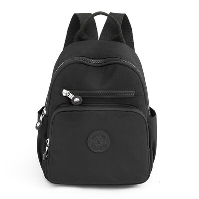 Női alkalmi hátizsák, divatos mini nejlon iskolatáska lányoknak Minimalista, tömör, könnyű súlyú kis utazó hátizsák, Mochilas