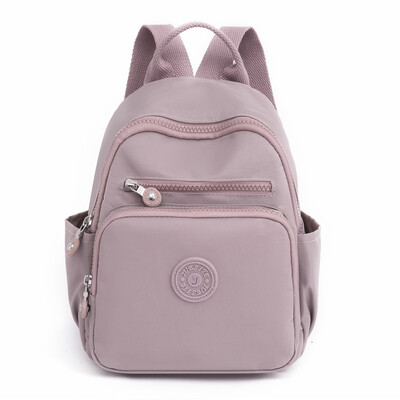 Női alkalmi hátizsák, divatos mini nejlon iskolatáska lányoknak Minimalista, tömör, könnyű súlyú kis utazó hátizsák, Mochilas