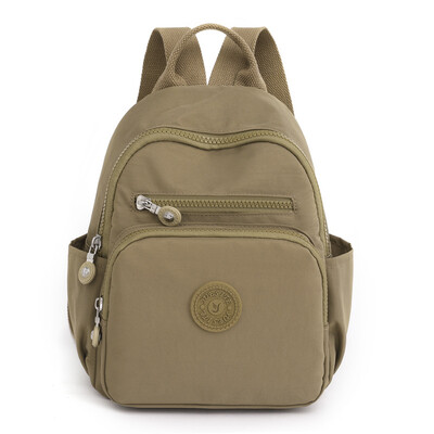 Női alkalmi hátizsák, divatos mini nejlon iskolatáska lányoknak Minimalista, tömör, könnyű súlyú kis utazó hátizsák, Mochilas