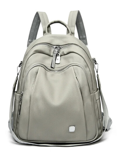 Geantă pentru femei de vânzare fierbinte 2024 Noua rucsac la modă din material de lux PU cu geantă de călătorie pentru femei, versatilă, de bună calitate.