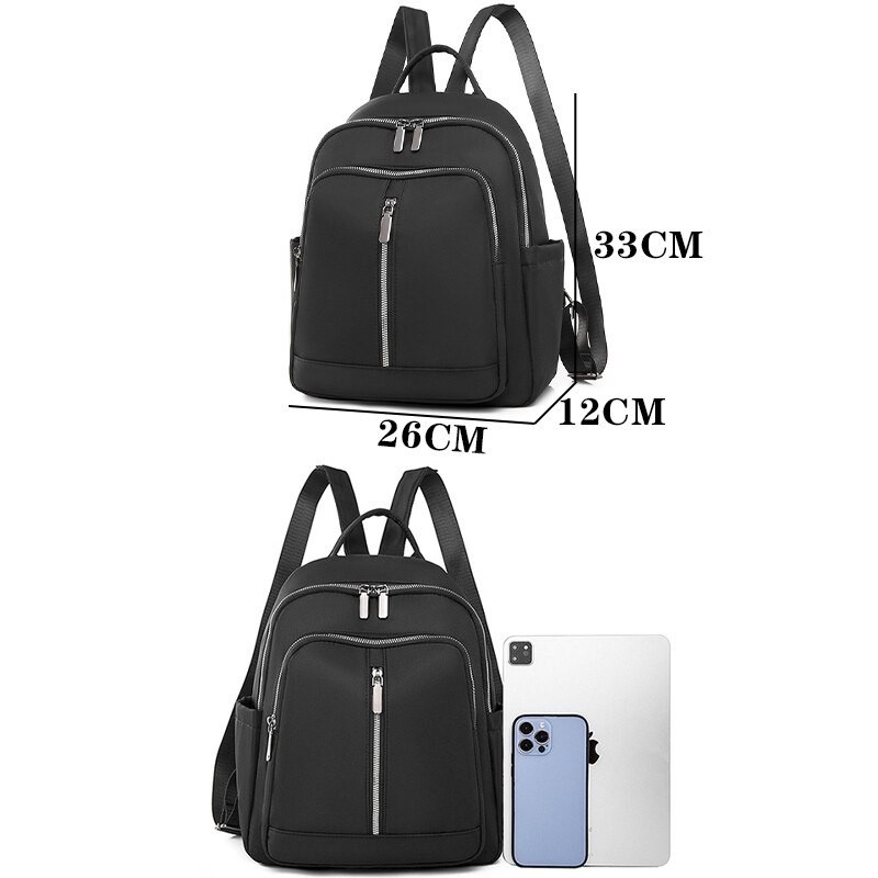 Izturīga augstas kvalitātes Oksfordas auduma mugursoma pusaudžiem un meitenēm Knapsack Luksusa sieviešu dizaina soma Mochila Sac A Dos