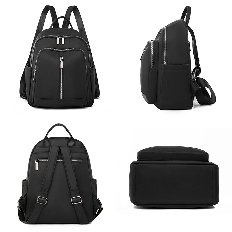 Izturīga augstas kvalitātes Oksfordas auduma mugursoma pusaudžiem un meitenēm Knapsack Luksusa sieviešu dizaina soma Mochila Sac A Dos