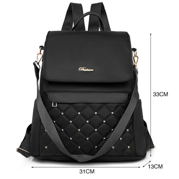 Fashion Sequin Backpack Γυναικεία Ποιότητα Oxford Backpack Purse Μεγάλης χωρητικότητας Σχολική τσάντα Πολυτελείς τσάντες ώμου για γυναίκες Mochila