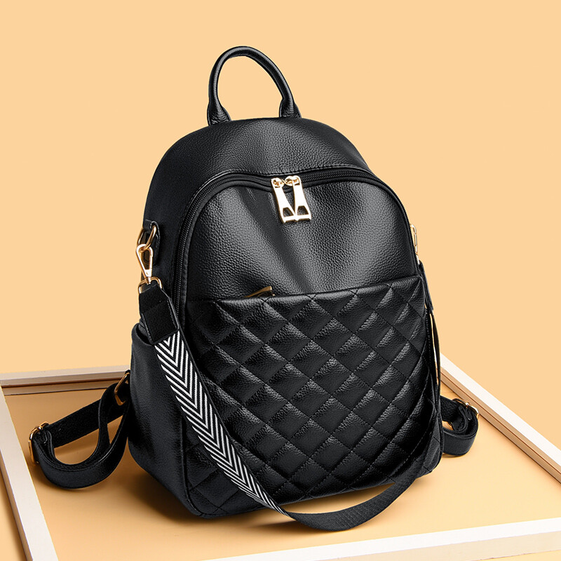 Rucsac spațios pentru femei 2024 Rucsac de călătorie de lux de designer Rucsac din piele artificială pentru femei, potrivit pentru fete tinere