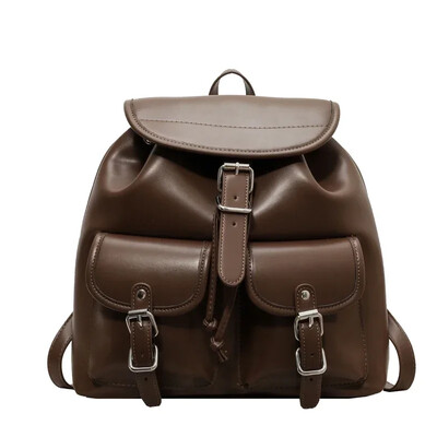 2024 Νέα γυναικεία τσάντα ρετρό πολυτελείας υψηλής ποιότητας γυναικεία τσάντα πλάτης υψηλής ποιότητας, ευέλικτο, βασικού στυλ Γυναικεία τσάντα Δωρεάν αποστολή