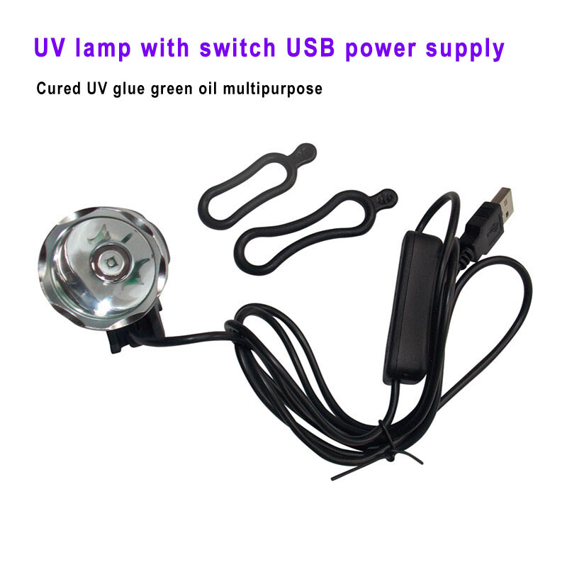 NEARCAM rankinė 10 W UV klijų kietėjimo lempa LED UV žibintuvėlis žalias aliejumi kietėjantis manikiūras UV klijų kietėjimo lempos tikrinimo lempa