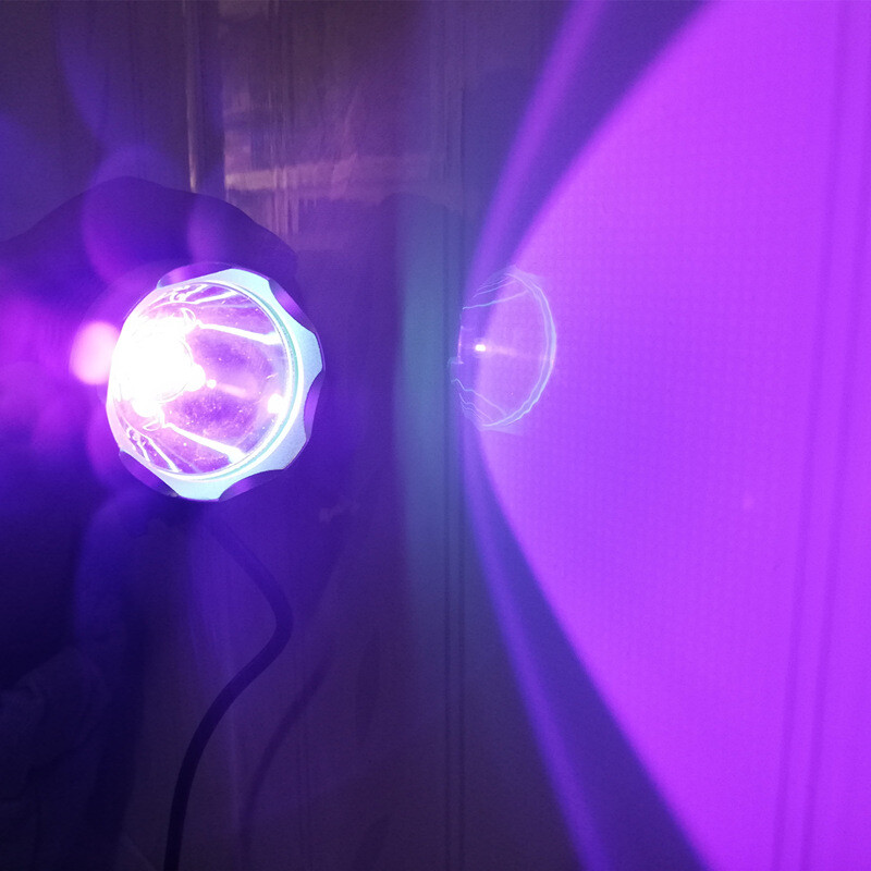 NEARCAM rankinė 10 W UV klijų kietėjimo lempa LED UV žibintuvėlis žalias aliejumi kietėjantis manikiūras UV klijų kietėjimo lempos tikrinimo lempa