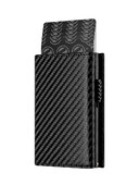 Držač kreditne kartice RFID blokirajući dvostruki novčanik Muški novčanik s odjeljkom za novčiće i odjeljkom za novčanice