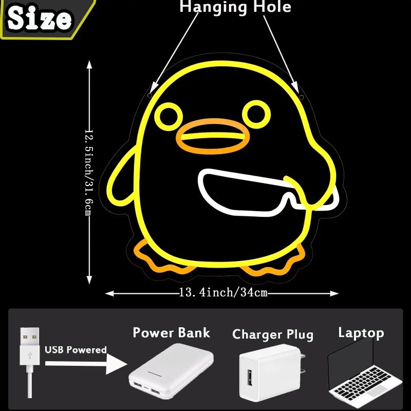 „Anties“ neoninė iškaba, skirta sienų dekoravimui LED Juokingi neoniniai šviestuvai miegamiesiems USB maitinami anime neoniniai ženkliukai vaikams žaidimų kambario baro vakarėlio dekoravimui