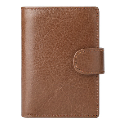 Augstākās kvalitātes īstas govs ādas maks vīriešu īsa dizaina somiņa ar pases fotoattēlu turētāju vīriešu sajūga makiem