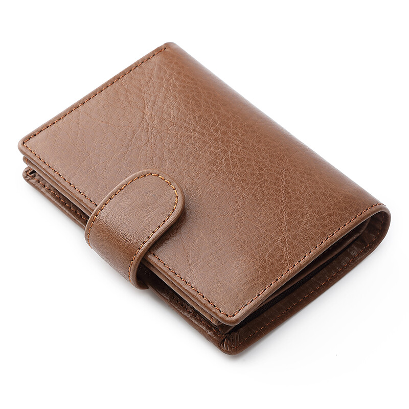 Augstākās kvalitātes īstas govs ādas maks vīriešu īsa dizaina somiņa ar pases fotoattēlu turētāju vīriešu sajūga makiem