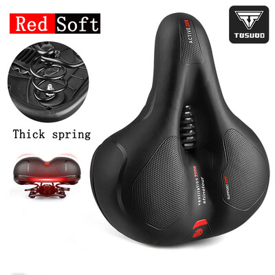 TUSUOD Jastuk za sjedalo bicikla Super mekano sjedalo Anshan jastuk za sjedalo bicikla zadebljani silikonski jastuk za amortizaciju