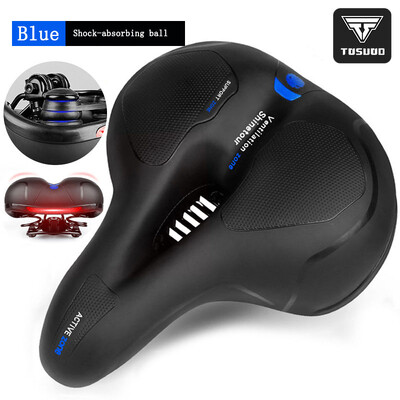 TUSUOD Jastuk za sjedalo bicikla Super mekano sjedalo Anshan jastuk za sjedalo bicikla zadebljani silikonski jastuk za amortizaciju