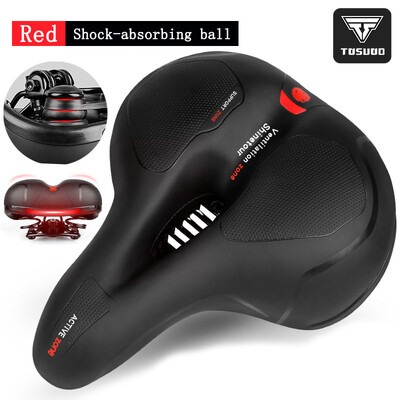 TUSUOD Jastuk za sjedalo bicikla Super mekano sjedalo Anshan jastuk za sjedalo bicikla zadebljani silikonski jastuk za amortizaciju