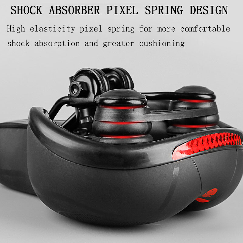 TUSUOD Jastuk za sjedalo bicikla Super mekano sjedalo Anshan jastuk za sjedalo bicikla zadebljani silikonski jastuk za amortizaciju