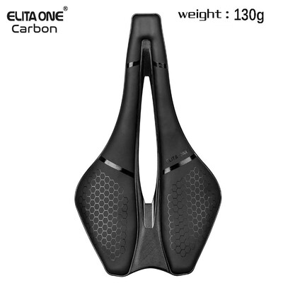 elitaone Șa de bicicletă șină din carbon 130g bicicletă de drum/mtb 245x139mm