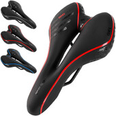 Gel MTB Mountain Bike Road Seat Saddle Bicycle Άνετο μαξιλάρι ποδηλασίας Σέλα άσκησης ποδηλάτου για άνδρες και γυναίκες