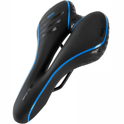Gel MTB Mountain Bike Road Seat Saddle Bicycle Άνετο μαξιλάρι ποδηλασίας Σέλα άσκησης ποδηλάτου για άνδρες και γυναίκες
