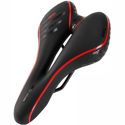 Gel MTB Mountain Bike Road Seat Saddle Bicycle Άνετο μαξιλάρι ποδηλασίας Σέλα άσκησης ποδηλάτου για άνδρες και γυναίκες