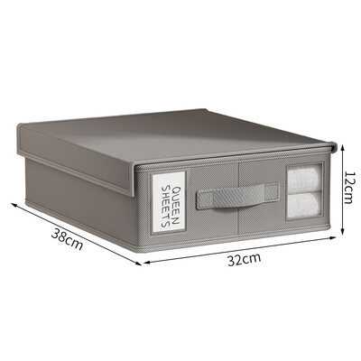 Kutija za pohranjivanje popluna ispod kreveta Vreća za pohranjivanje odjeće Plahte Ormar Organizator za odjeću Kutija s poklopcem Pokrivač za spavaću sobu Vreća za sortiranje