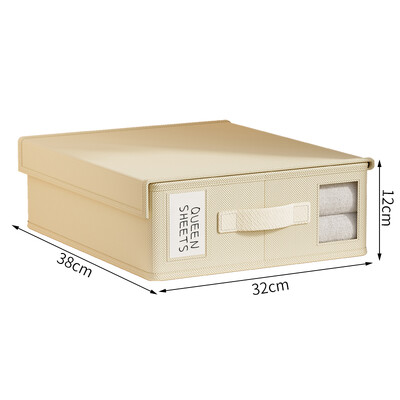 Kutija za pohranjivanje popluna ispod kreveta Vreća za pohranjivanje odjeće Plahte Ormar Organizator za odjeću Kutija s poklopcem Pokrivač za spavaću sobu Vreća za sortiranje