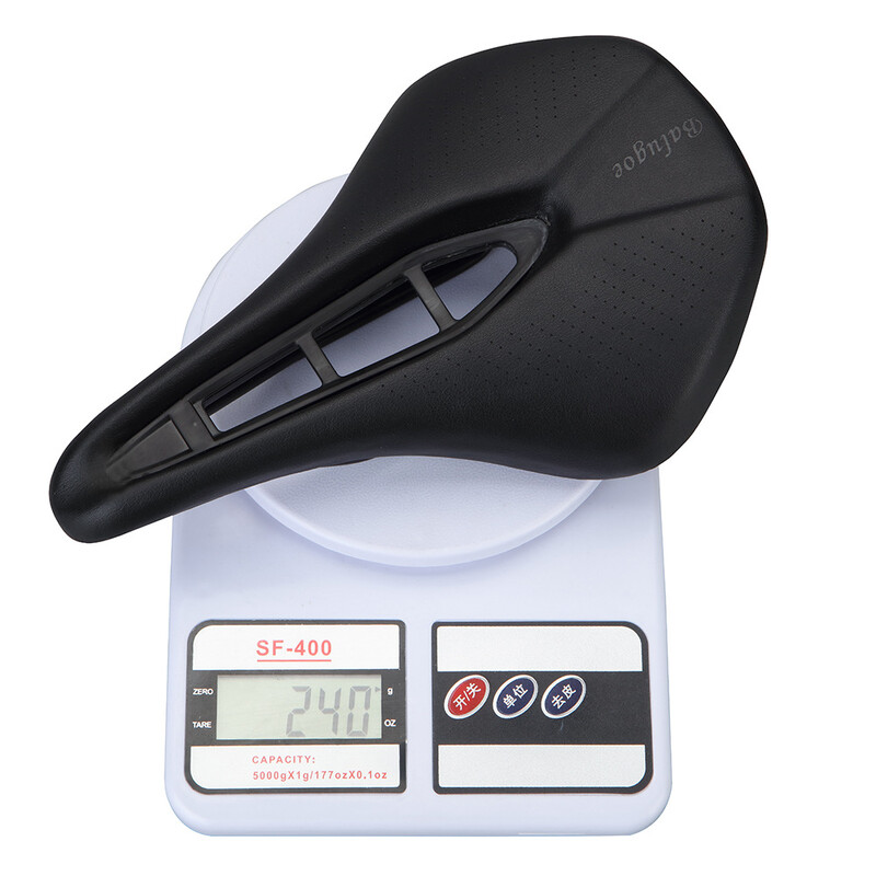 BALUGOE Hot Sale MTB Mountain Bike nyereg Kerékpár Kerékpározás Csúszásbiztos nyeregülés Szilikagél ülés Fekete országúti kerékpáros nyereg