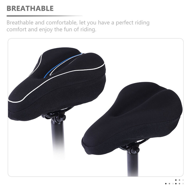 Biezs velosipēda sēdekļa pārsegs bērnu fitness bērniem, netīrumi velosipēdiem, silikagels, kokvilnas sēdekļi, spilveni, riteņbraukšanas piederumi, silikona sēdekļi