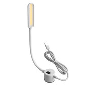 Juodai balta USB siuvimo mašinos magnetinė lemputė 6000K šaltai balta LED magnetinė lempa namams, biurui, bendrabučiui, siuvimo stalui