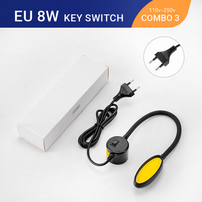 LED siuvimo mašina Lengvas pramoninis apšvietimo lempa Lankstus magnetinis darbinis žibintas tekinimo staklėms gręžimo presams darbo stalams ES / JAV kištukas