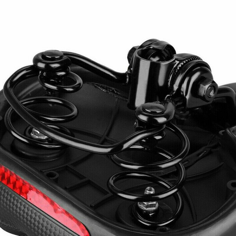 Triecienizturīgs ādas sēdeklis ar vieglu, ērts plats mīksts silikagela velosipēda sēdeklis sporta MTB sacīkšu riteņbraukšanas spilvens