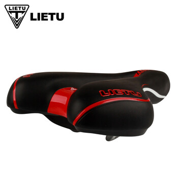 LIETU Widen Road Mountain MTB Gel Comfort Saddle Bike ποδήλατο Ποδηλατικό κάθισμα μαξιλαριού κάλυμμα Αντιολισθητικό αδιάβροχο μαξιλάρι