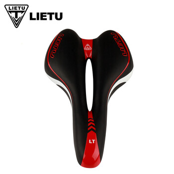 LIETU Widen Road Mountain MTB Gel Comfort Saddle Bike ποδήλατο Ποδηλατικό κάθισμα μαξιλαριού κάλυμμα Αντιολισθητικό αδιάβροχο μαξιλάρι