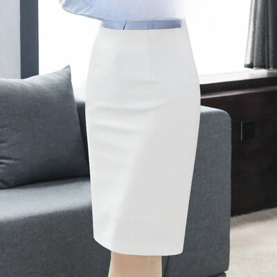 Mini rochie neagră de damă, costum de lungime medie, fustă, toamnă, până la genunchi, îmbrăcăminte de lucru, rochie dintr-o bucată pentru damă de birou