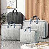 Összehajtható paplan ruhatároló táska Hordozható mozgótáskák Nagy kapacitású porálló táskák Többfunkciós háztartási cikkek tároló táska