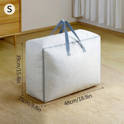 Összehajtható paplan ruhatároló táska Hordozható mozgótáskák Nagy kapacitású porálló táskák Többfunkciós háztartási cikkek tároló táska