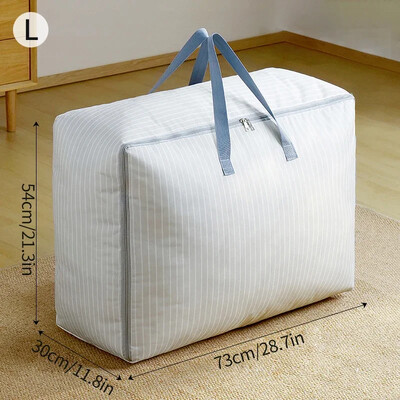 Összehajtható paplan ruhatároló táska Hordozható mozgótáskák Nagy kapacitású porálló táskák Többfunkciós háztartási cikkek tároló táska