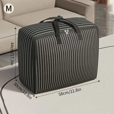 Összehajtható paplan ruhatároló táska Hordozható mozgótáskák Nagy kapacitású porálló táskák Többfunkciós háztartási cikkek tároló táska