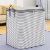 1 τμχ Μεγάλης χωρητικότητας Ρούχα Αποθήκευση Πτυσσόμενα Ρούχα Κουβέρτα Παπλωματοθήκη Dustproof Τσάντα Πολυλειτουργική Ρούχα σπιτιού Κουβέρτες Τσάντα αποθήκευσης