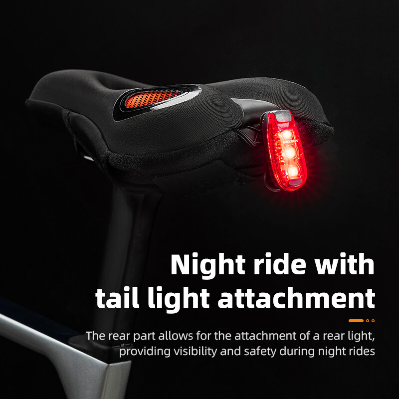 Κάλυμμα καθίσματος ποδηλάτου ROCKBROS Υγρό τζελ σιλικόνης σέλας με υψηλή απορρόφηση κραδασμών Αναπνεύσιμο άνετο μαξιλάρι κάλυμμα βροχής