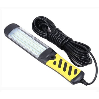 Lanternă portabilă 110V 220V cu LED-uri Lanternă portabilă 80 LED-uri magnetice pentru inspecție auto Iluminat pentru reparații Lanternă portabilă Lampă de lucru