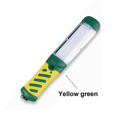 Φωτισμός εργασίας 110V 220V LED Φορητός φακός 80LED Μαγνητικός επιθεώρηση αυτοκινήτου Φωτισμός Φανάρι εργασίας Φανάρι χειρός