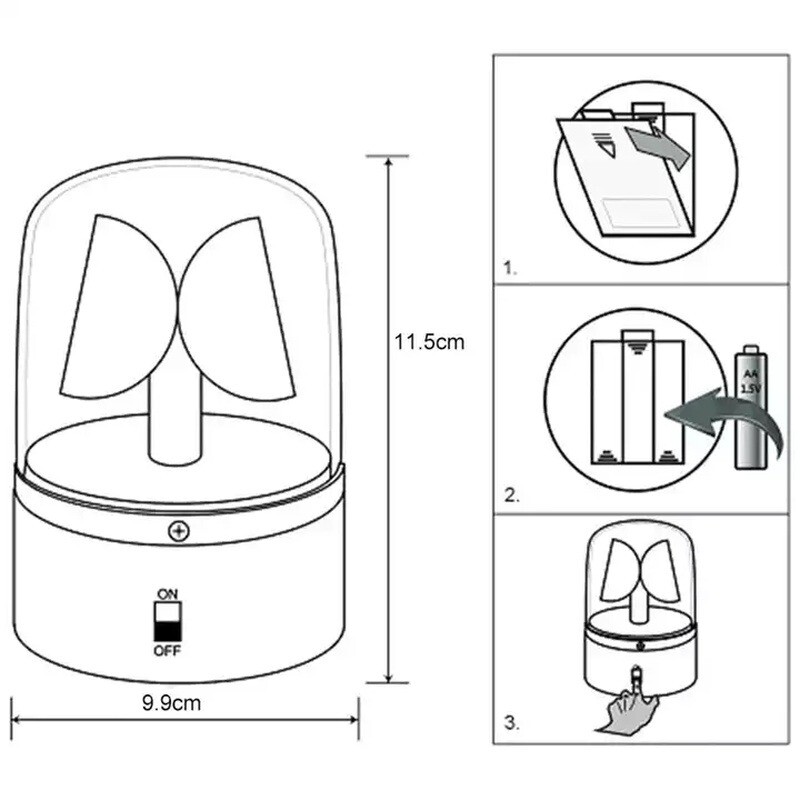 Autós vészhelyzeti villogó LED villogó jelzés Rendőrség riasztó lámpa Figyelmeztető Biztonsági lámpa Akkumulátor teljesítmény tehergépjármű iskolabuszhoz
