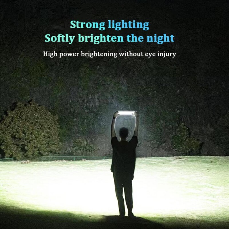 Lauke nešiojamas ilgos juostos avarinis žibintas ilgas LED vamzdis naktinis magnetinis 17 cm 32 cm 52 cm USB įkraunamas avarinis žibintas