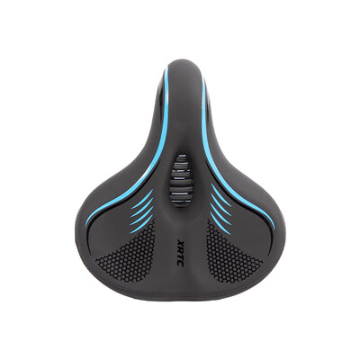 Preveliko sjedalo bicikla za udobnost muškaraca i žena - Široko mekano sjedalo bicikla s jastukom Udobna zamjena - Veliko podstavljeno sjedalo bicikla